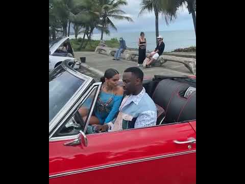 dadju anitta tournage du clip