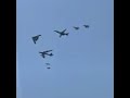Epic USAF Tri Bomber Formation At The Hyundai Air And Sea Show Miami Beach
