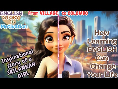 Episode13: A Sri Lankan Girl's Journey To English Mastery | Motivational Story For English Learners|