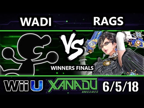 S@X 253 Smash 4 - WaDi (Game and Watch) Vs. Rags (Bayonetta, ZSS) - Wii U Winners Finals