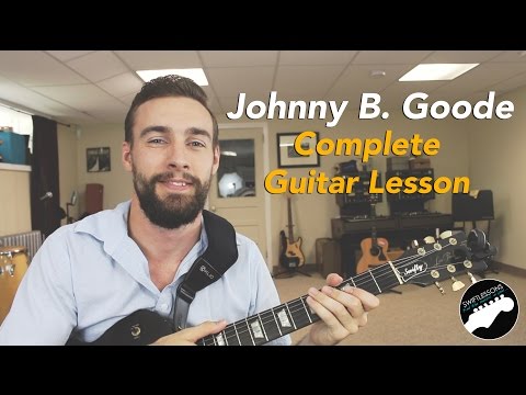 Chuck Berry "Johnny B. Goode" Complete Guitar Lesson