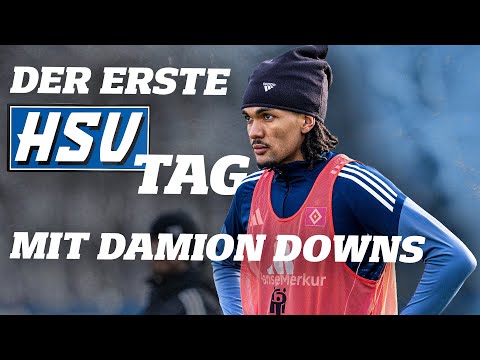 THE FIRST WINTER TRANSFER | Medical check & first training session | Damion Downs' first day at HSV