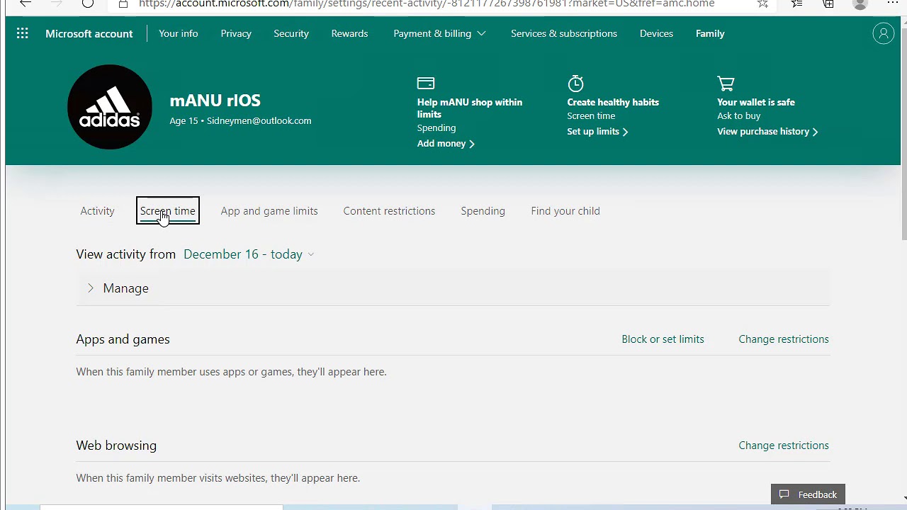 How to set time limits in Windows 10? CrossPointe