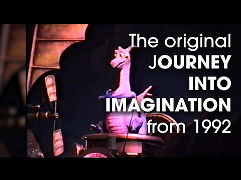 The Original Journey Into Imagination Attraction at EPCOT CENTER - Summer 1992