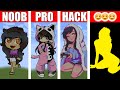 Aphmau NOOB vs PRO vs HACKER MINECRAFT Pixel Art