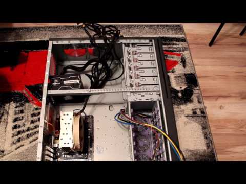 Wielka bestia z małym sercem... składamy / przekładamy komputer.