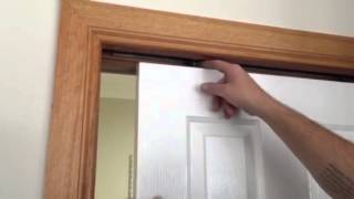 How to remove sliding doors or cavity doors