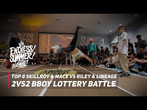 SKILLROY & MACE vs RILEY & LINEAGE | TOP 16 BBOY | Endless Summer Jam! Hawai'i 2023 | STANCE