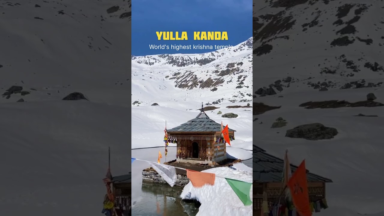 World’s Highest Krishna Temple | Yulla Kanda
