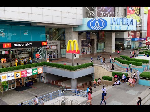 [4K] Walk inside "Imperial World Samrong" shopping mall, Bangkok