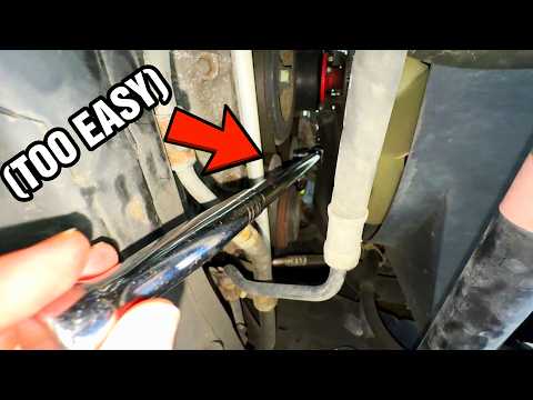 Replacing Serpentine Belt Toyota Tacoma 2005-2015 (SECOND GEN THE EASY WAY)