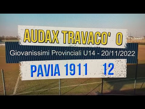 Audax Travaco' vs Pavia 1911