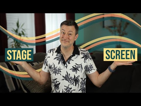 Stage Acting vs Screen Acting - What's the Difference?