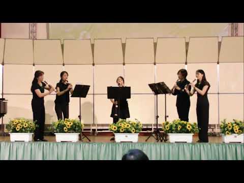 J. C. Schickhardt ： Concerto for 4 Alto recorder in C Major 2nd & 3rd Mov.