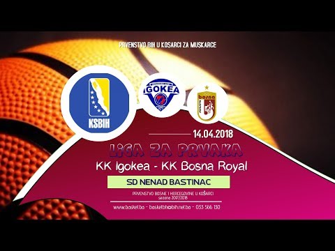 [LIVE] ◘ Igokea vs Bosna Royal ◘ 7 kolo ◘ KSBIH ◘ Liga za prvaka ◘ 2017/2018
