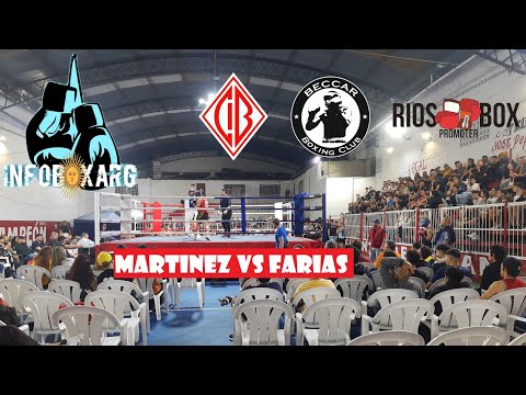 RODRIGO MARTINEZ VS CARLOS FARIAS, CATEGORIA SUPER LIGERO,  CLUB INDEPENDIENTE, BECCAR, 22/7/2023.