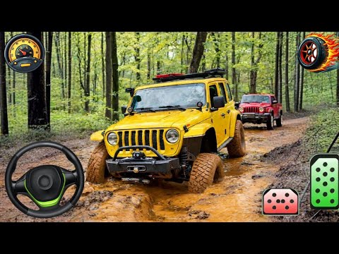 4x4 Offroad Jeep Driving Simulator 3D _ Drive Suv 4×4 Offroad Jeep Mod Game _ Android Gameplay 