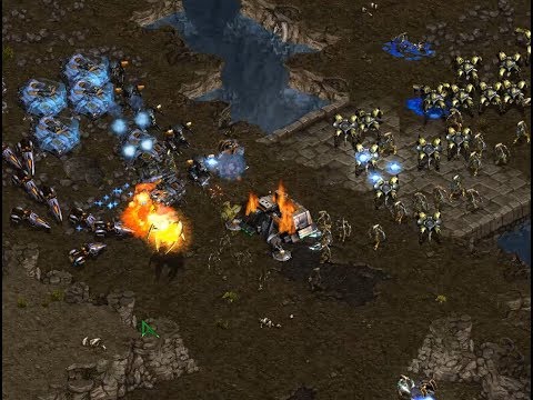 Bisu (P) v Hiya (T) on Fighting Spirit - StarCraft  - Brood War REMASTERED 2019