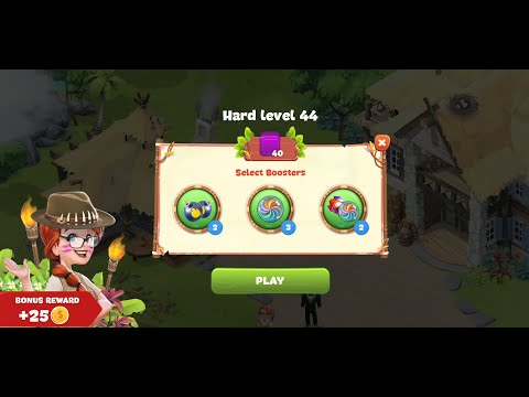 Lost Island Blast Adventure Level 44