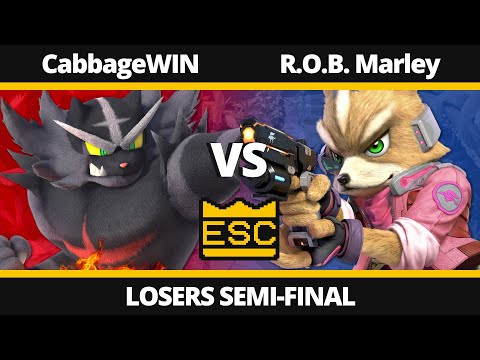 ESC 55 - Losers Semi-Final - CabbageWIN (Incineroar) Vs. R.O.B. Marley (Fox) - SSBU UK Local