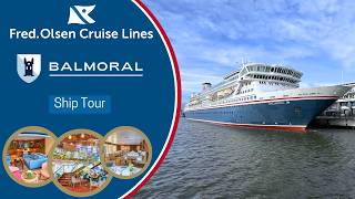 Fred. Olsen's Balmoral FULL Ship Tour in Under 20 Mins