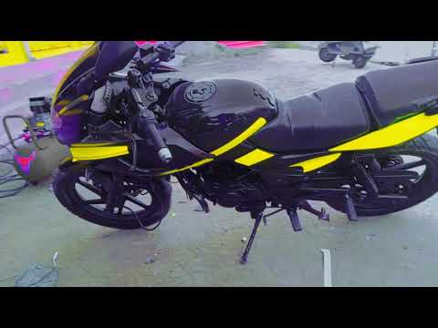 Pulsar 220 Bike   change with taping