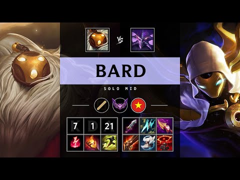 Bard Mid vs Kassadin - VN Master Patch 25.09
