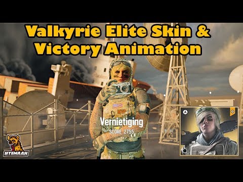 Valkyrie Elite Skin & Victory Animation - Rainbow Six Siege Operation Chimera