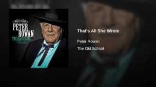 That's All She Wrote