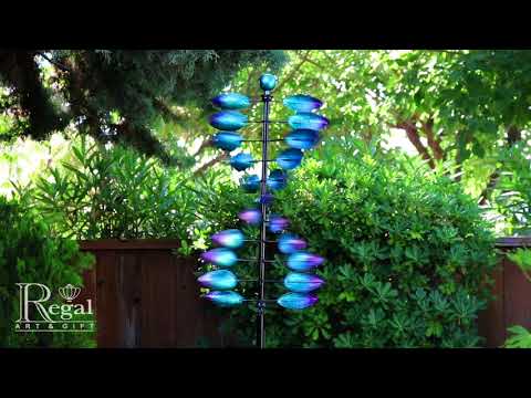 12255 Vertical Wind Spinner - Helix