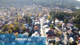 Zorkun Yaylası Sinematik Havadan Görünüm