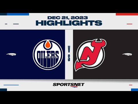NHL Highlights | Oilers vs. Devils - December 21, 2023