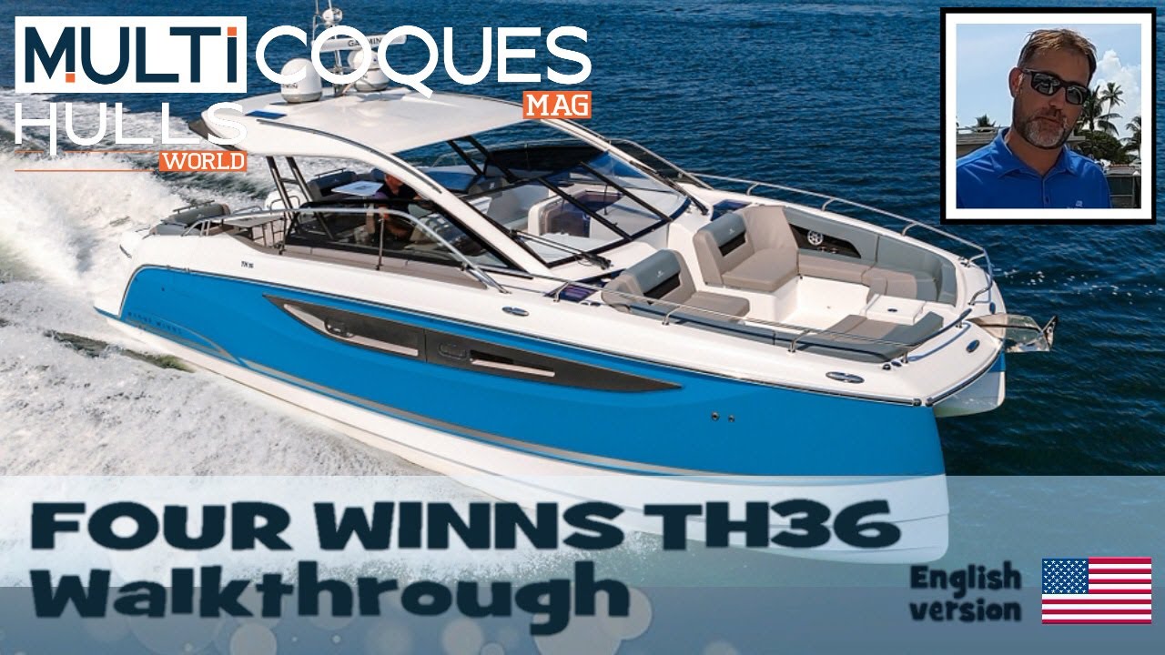 FOUR WINNS TH36 Powercat - Walk Through With Nick Harvey