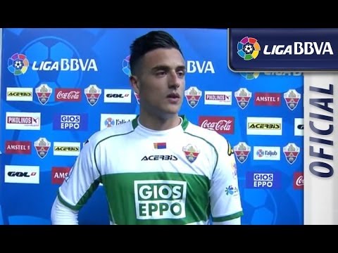 Entrevista a Herrera tras el Elche CF (1-1) Sevilla FC - HD