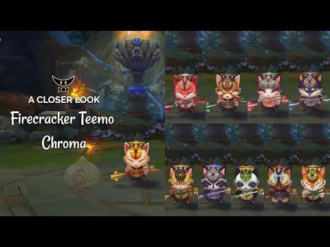 Firecracker Teemo Chromas