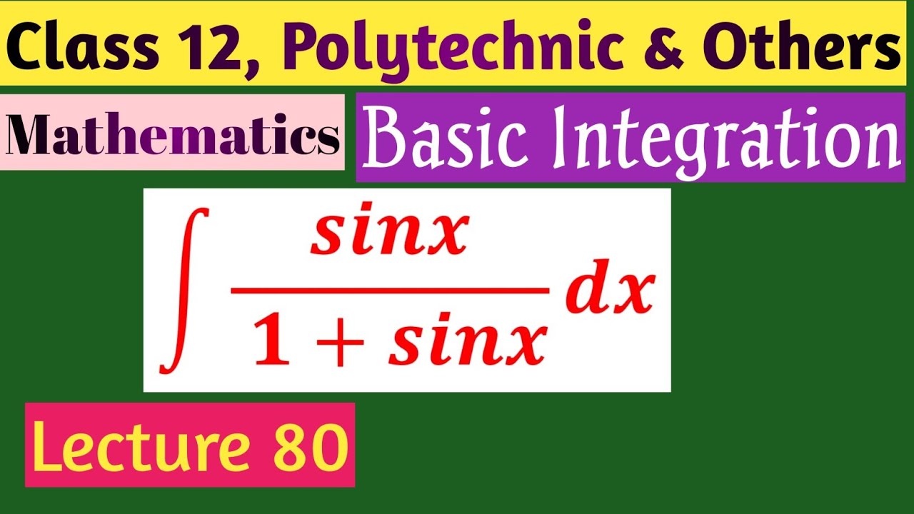 Basic Integration (Part 80)