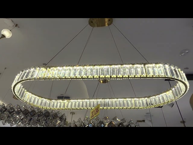 ثريا بيضاوي كريستال نيو كلاسيك