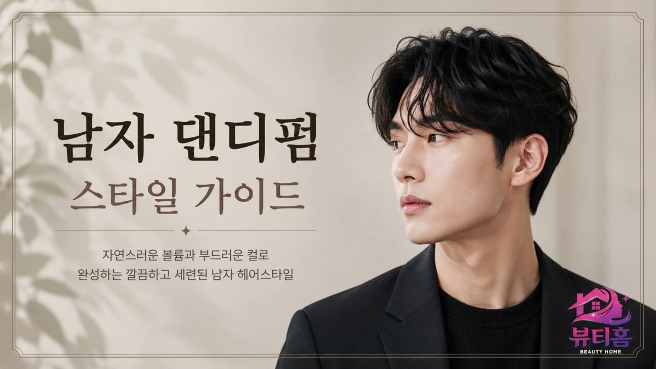 남자 댄디펌 스타일 가이드