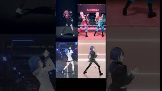 ROSE 踊ってみた まとめ #ROSE #HANA #shorts #vtuber #倉持めると #HIMEHINA #西園チグサ #長尾景