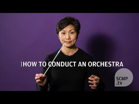 How do you conduct an orchestra?
