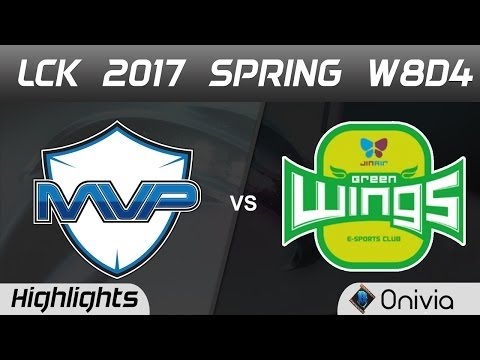 MVP vs JAG Highlights Game 1 LCK Spring 2017 W8D4 MVP vs Jin Air Green Wings