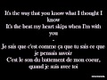 Jamie Dornan - Crazy in love (lyrics + traduction ...