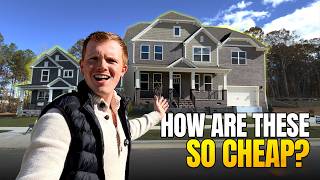 We Toured the MOST AFFORDABLE New Homes in Apex North Carolina! | Horton Park