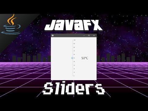 JavaFX Slider 🌡️