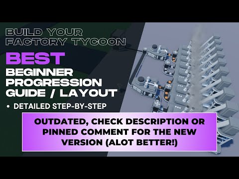 Beginner Layout Build Your Factory Tycoon Roblox!