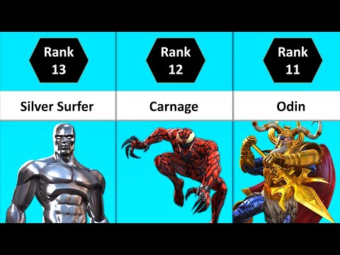 MCOC ALL Cosmic Champs Ranked | Best Cosmic Characters In MCOC | Marvel Contest Of Champions