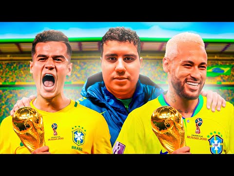 VOLTEI 8 ANOS e JOGUEI a COPA DO MUNDO 2018! O HEXA VEIO?