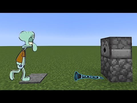 Don't grab your clarinet Mr. Squidward