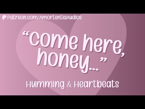 Soft Girlfriend Snuggles You to Sleep | Humming & Heartbeats | Sleep Aid