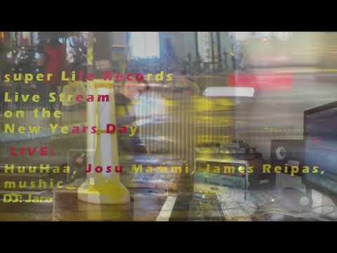 James Reipas live at Super Life Records live stream, Erilainen uudenvuodenpäivä on 1.1.2021